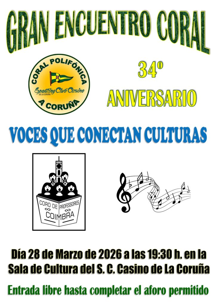 ACTUACIÓN CORAL SPORTING CLUB CASINO