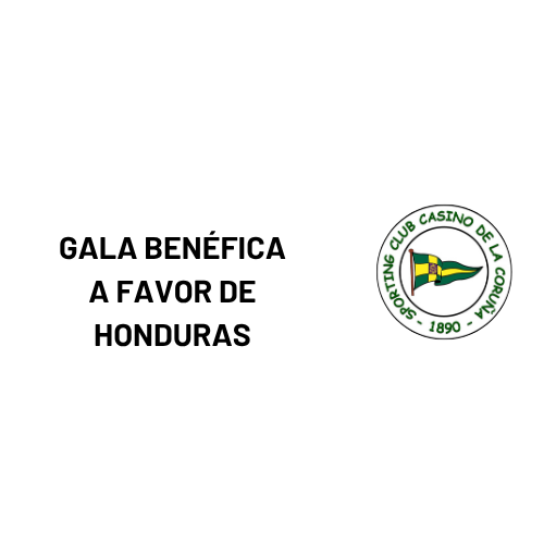 GALA BENÉFICA A FAVOR DE HONDURAS