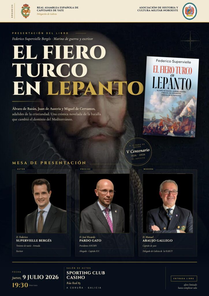 Presentación del libro: El Fiero Turco en Lepanto